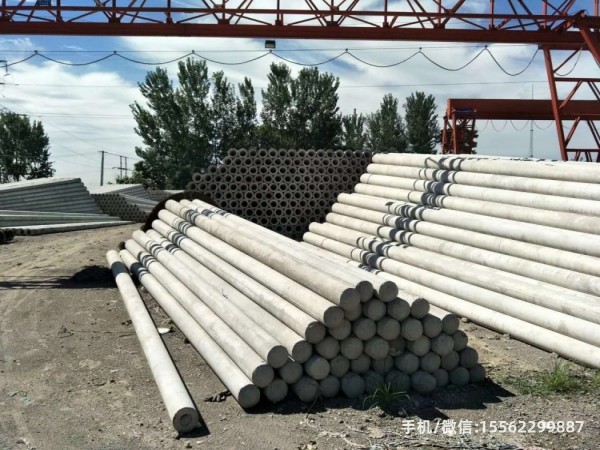 富平190*10米非预应力水泥电线杆